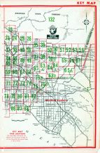 Index Map - Los Angeles City and County 2, Los Angeles County 1961